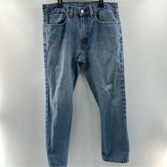 Levi’s 505 Medium Wash Jeans – Size 34x30, Straight Leg - Picture 2 of 11